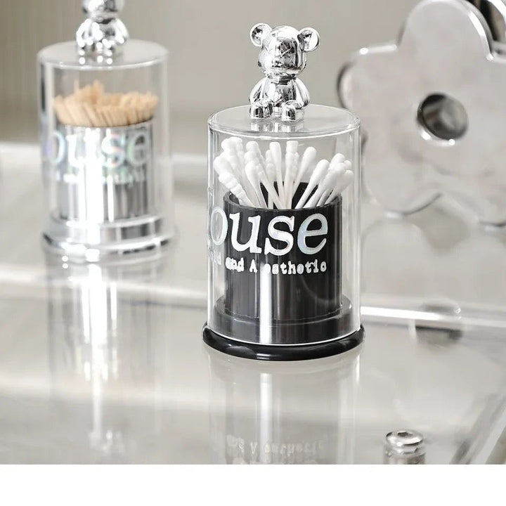 Bear Toothpick Jar Bowlift