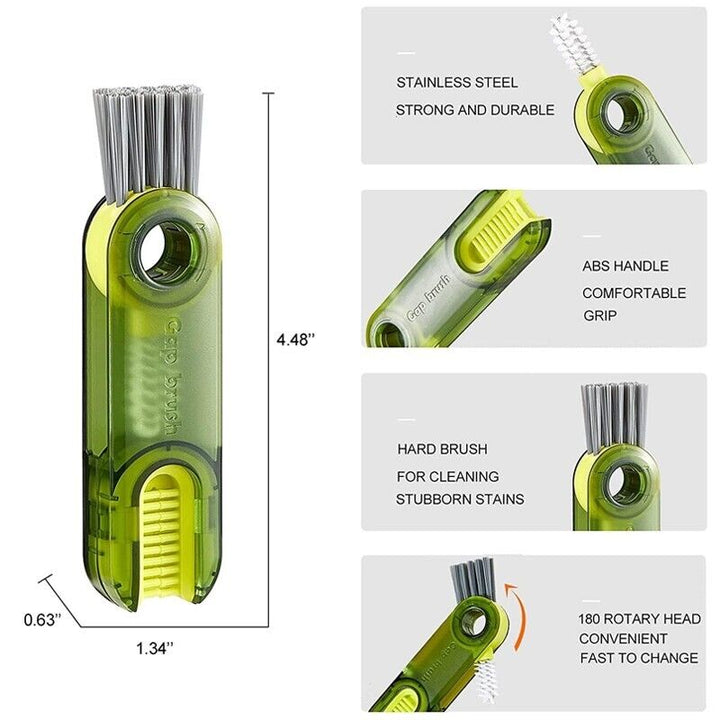 3 In 1 Bottle Gap Cleaning Brush Bowlift