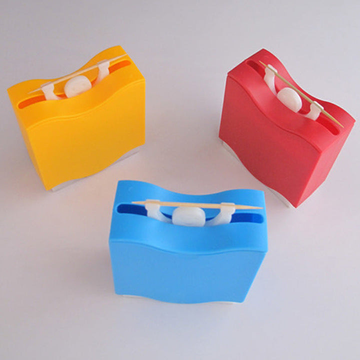 BowLift | Smiling Strongman Weightlifter Toothpick Box