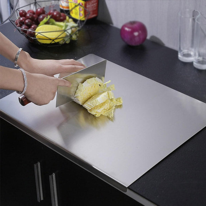 Stainless-Steel Cutting Board Bowlift