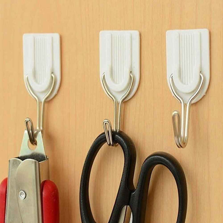 6Pcs Magic Sticky Hooks Bowlift