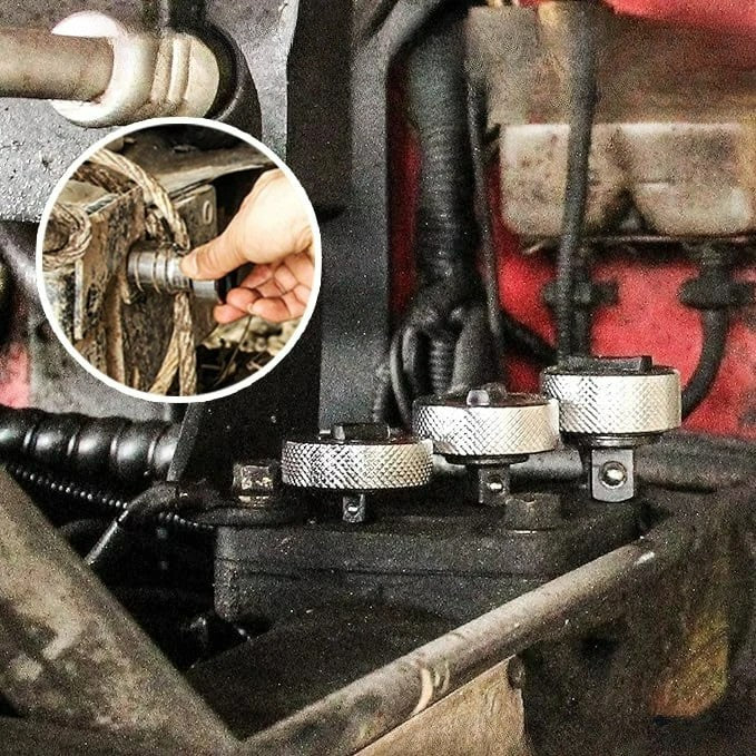 BowLift | Reversible Thumb Wheel Ratchet Wrench 1 Set of 3 PCS