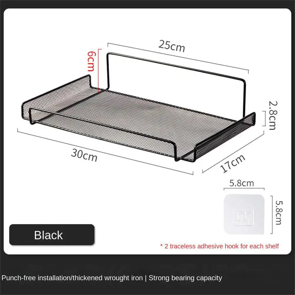 Wall Mounted Router Mesh Shelf Bowlift