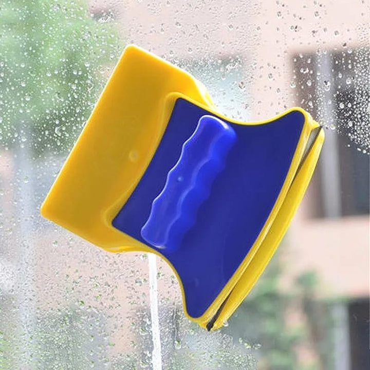 Window Wiper Glass Cleaner Double Side Magnetic Bowlift