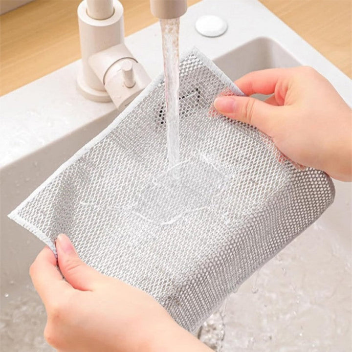 Wire Dishwashing Rags For Wet & Dry Pack of 5 Bowlift