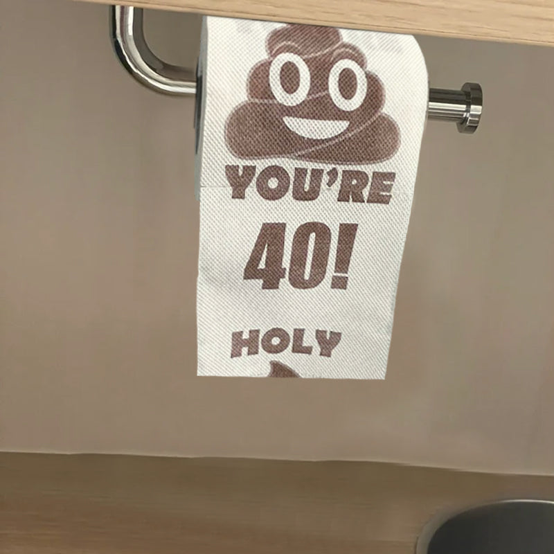 Prank Poop Printed Toilet Paper | Bowlift