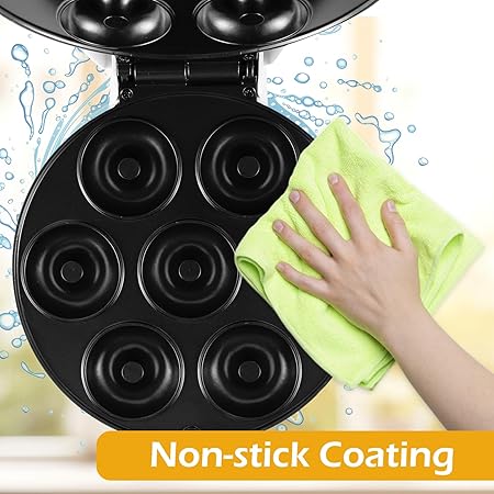 Electric 3 PCs Donut Maker Bowlift