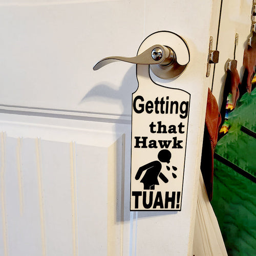 BowLift | Hawk Tuah Door Sign