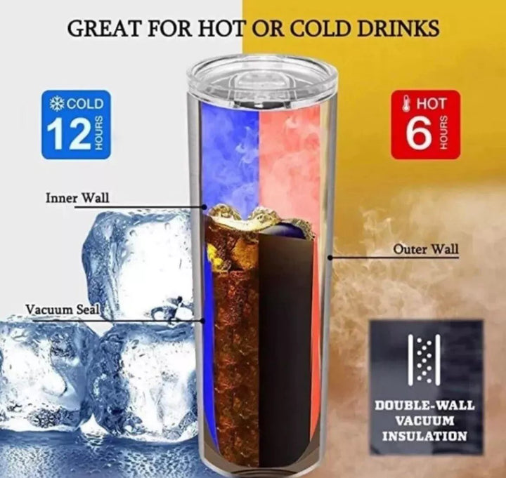Dirty Pattern Thermal Mug | Bowlift