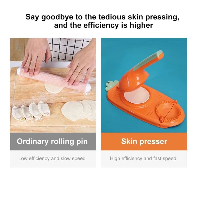 New 2 In 1 Dumpling Maker Mold Bowlift