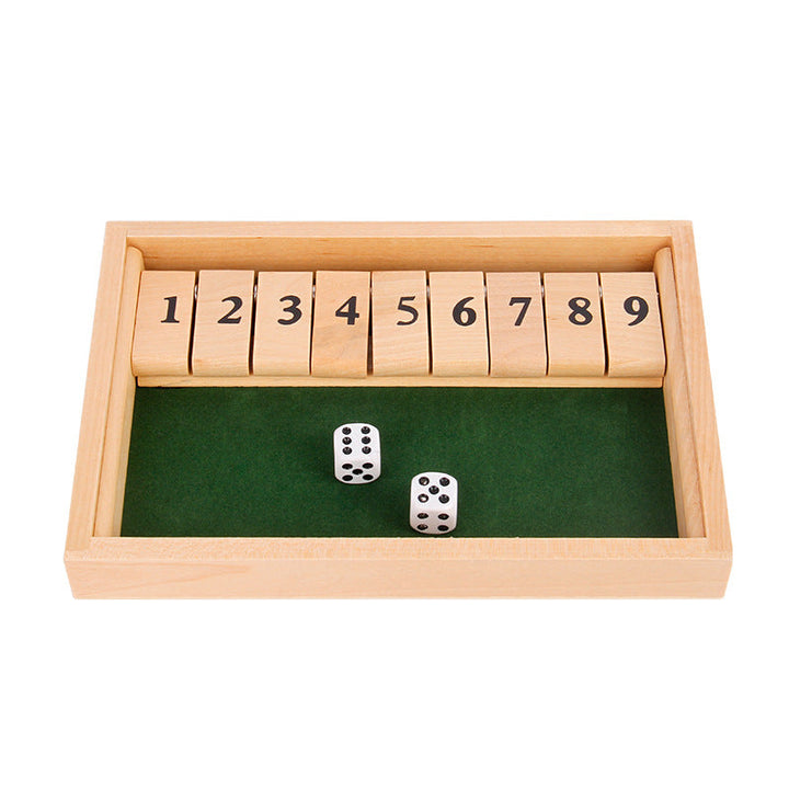 BowLift | "Shut The Box" game – Fun table math game for adults and children