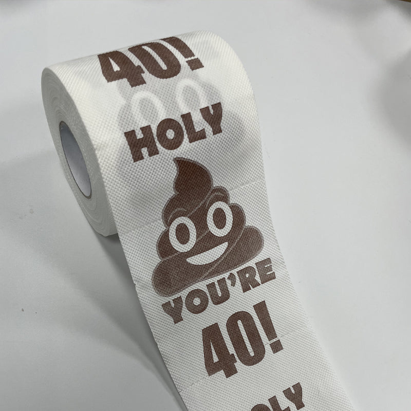 Prank Poop Printed Toilet Paper | Bowlift