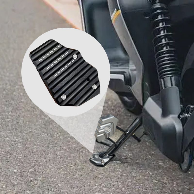 BowLift | Motorcycle Kickstand Foot Side Stand Extension Pad