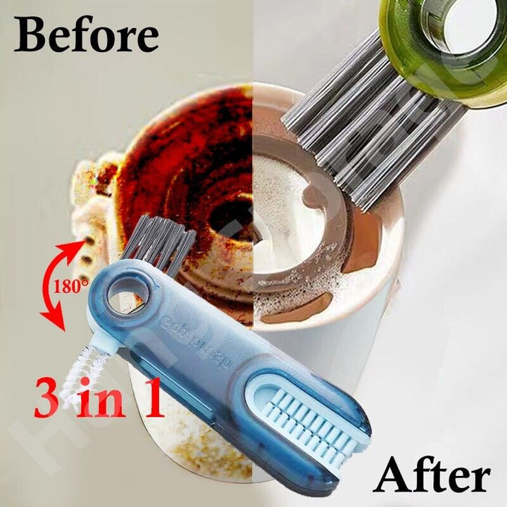 3 In 1 Bottle Gap Cleaning Brush Bowlift