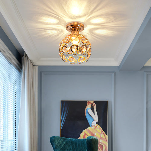BowLift | Modern Luxury Round LED Ceiling Lamp made of Crystal Glass
