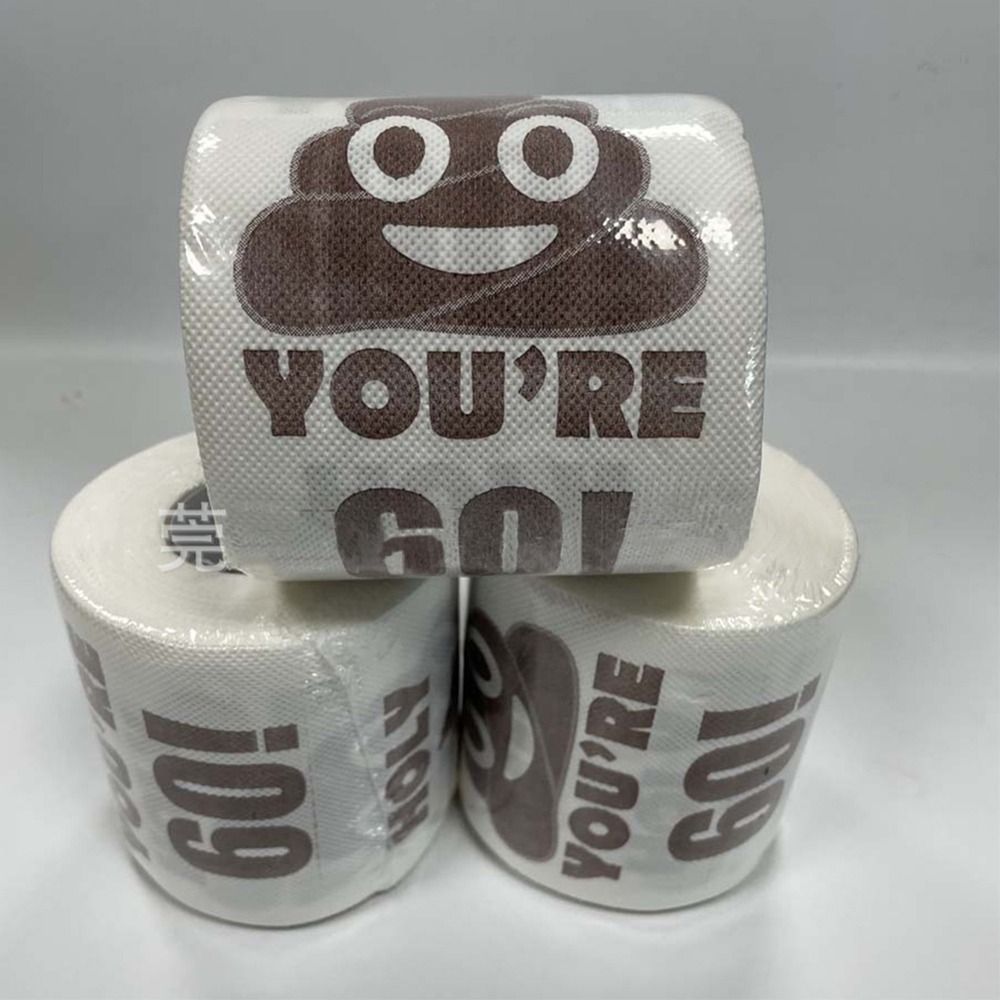 Prank Poop Printed Toilet Paper | Bowlift