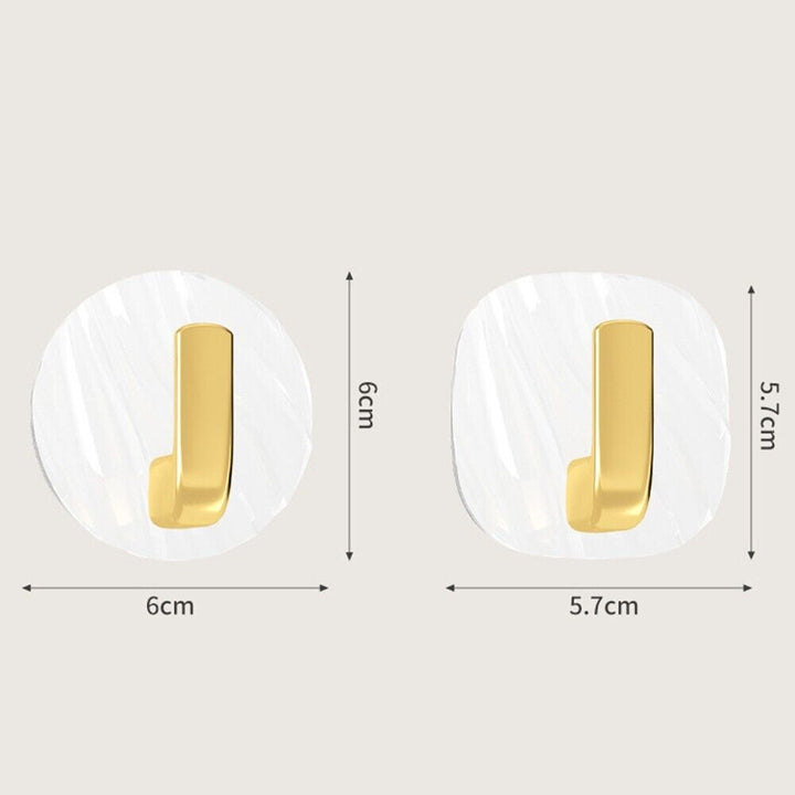 Transparent Acrylic Adhesive Wall Hook Exquisite Punch-Free Hook | Bowlift