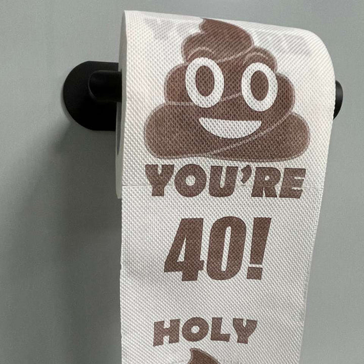 Prank Poop Printed Toilet Paper | Bowlift