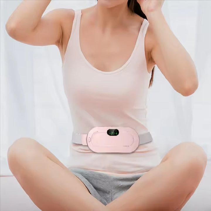 Electric Period Cramp Massager & Heating Belt Bowlift