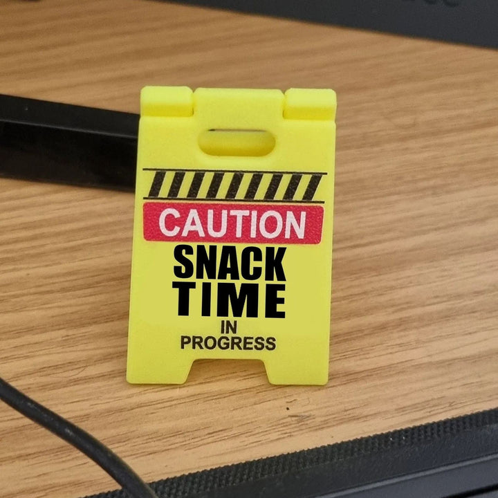 BowLift | Funny Desk Hazard-Warning Sign