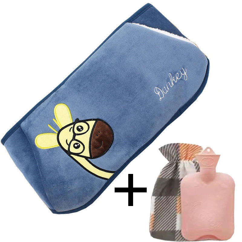BowLift | Refillable Plush Hot Water Bottle Belt