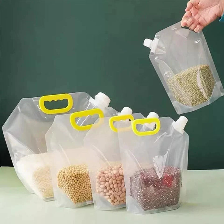 Kitchen Storage Moisture-Proof Sealed Transparent Portable Food-Grade Bag Bowlift