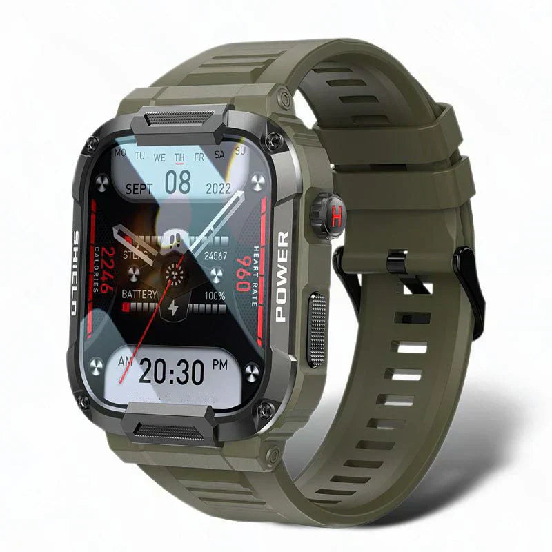 ForceGuard Watch - Sustainable Military Smartwatch for Performance Bowlift