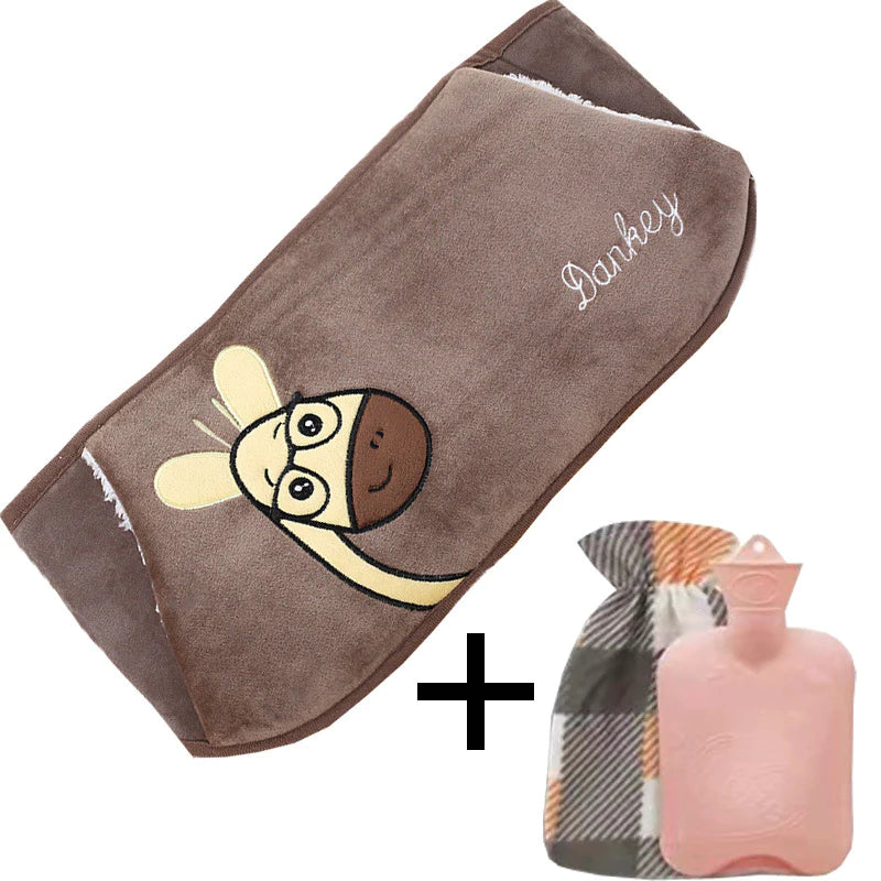 BowLift | Refillable Plush Hot Water Bottle Belt