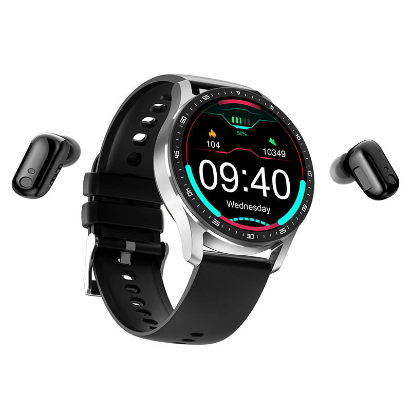 SmartLink Watch – Stylish Smartwatch with Earbuds Bowlift