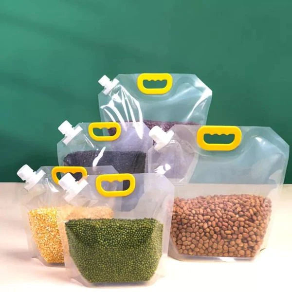 Kitchen Storage Moisture-Proof Sealed Transparent Portable Food-Grade Bag Bowlift