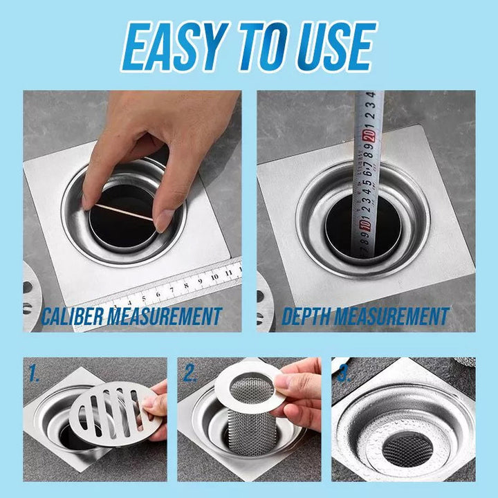 BowLift | Mesh Stainless Steel Floor Drain Grate