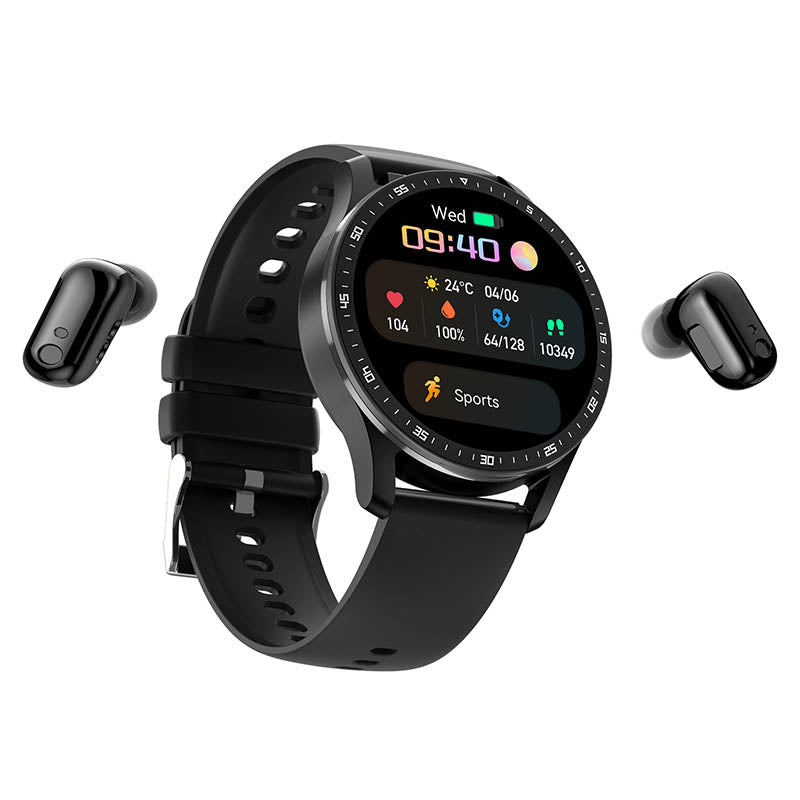 SmartLink Watch – Stylish Smartwatch with Earbuds Bowlift