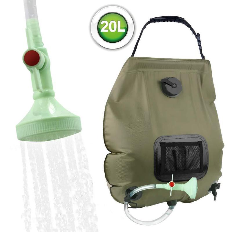BowLift | Portable Solar Shower Bag for Camping Van and Tents