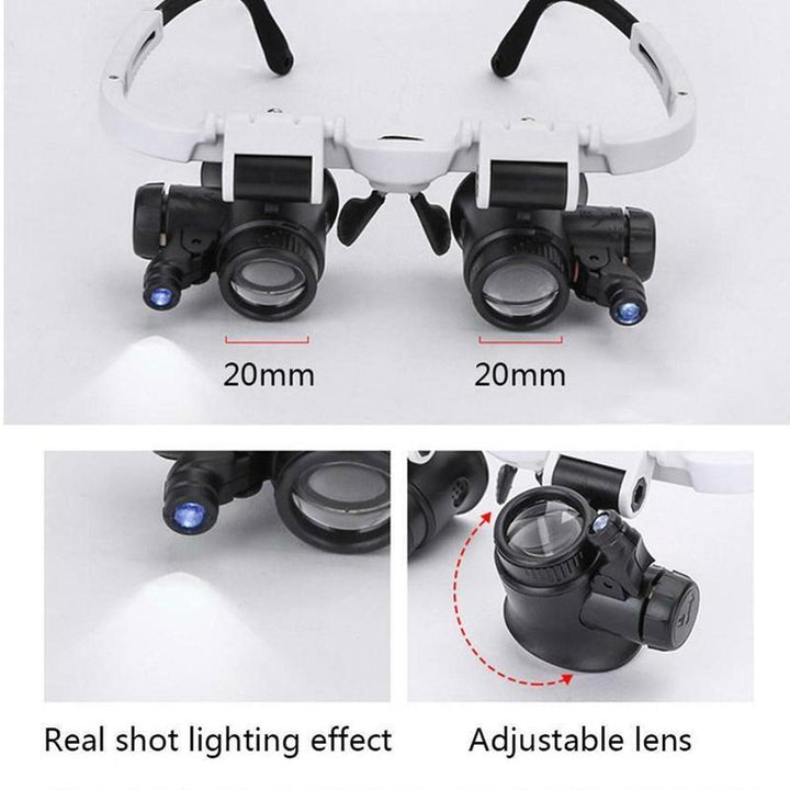 BowLift | Magnifying Glass for Jewelry Making Eye Loupe