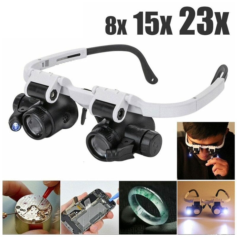 BowLift | Magnifying Glass for Jewelry Making Eye Loupe
