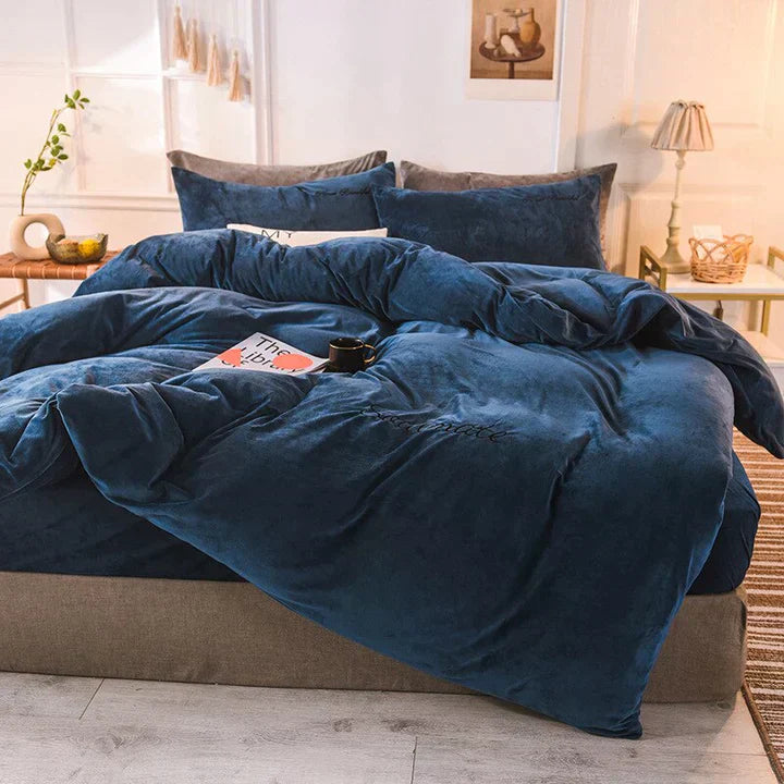 VeloursNight – Luxury Duvet Cover for Ultimate Comfort Bowlift