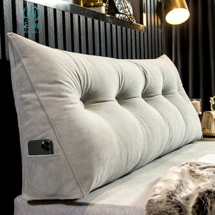 BowLift | Wedge Triangular Pillow Wedge for Headboard Bed Cushion