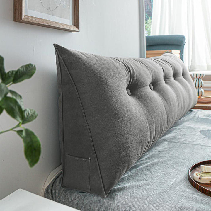 BowLift | Wedge Triangular Pillow Wedge for Headboard Bed Cushion