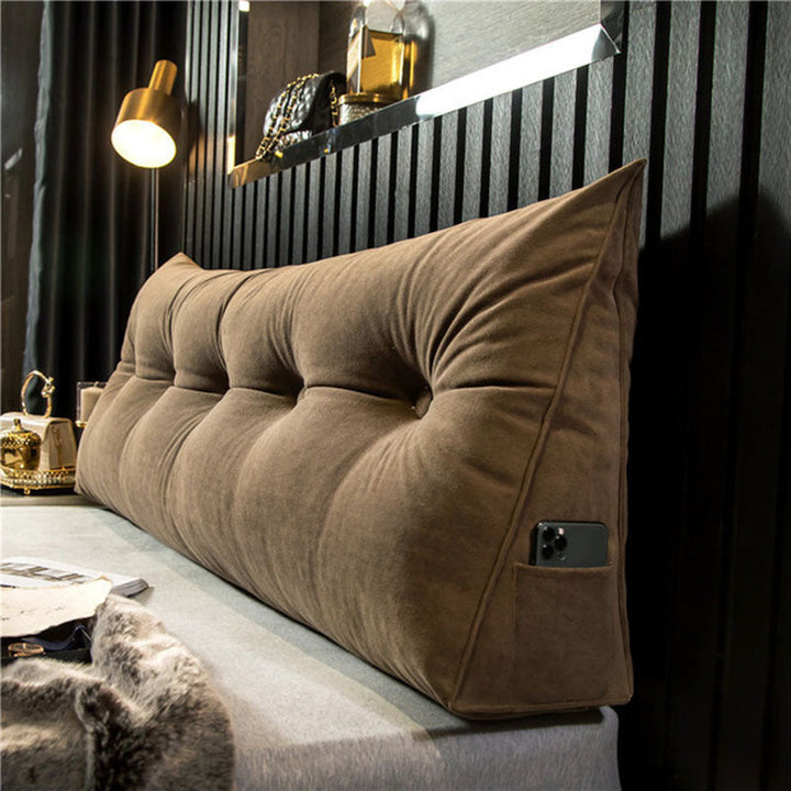 BowLift | Wedge Triangular Pillow Wedge for Headboard Bed Cushion