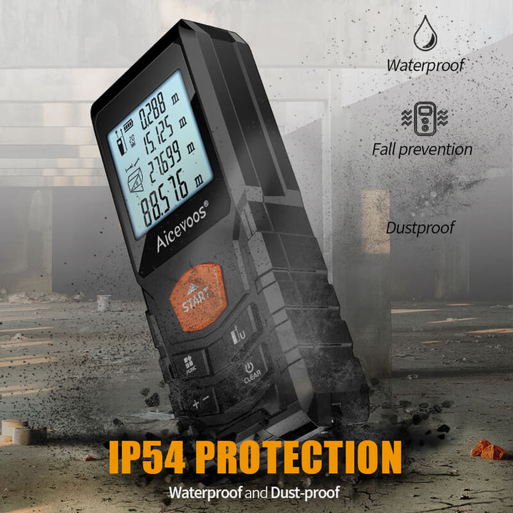 BowLift | Laser Light Meter Measure Digital Measuring Tape