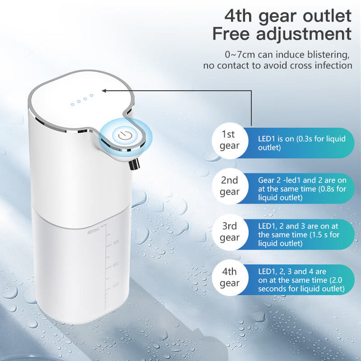 BowLift | Auto Hand Soap Dispenser Wall Mounted Touchless Hand Wash