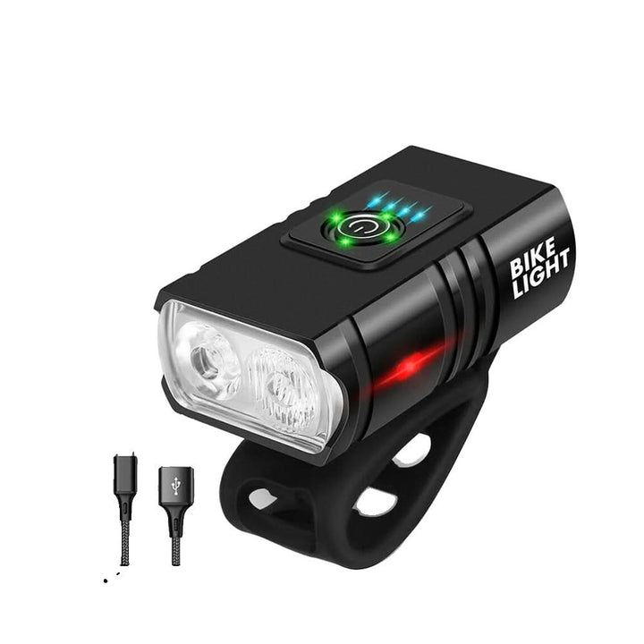 BowLift | NightRay – LED bicycle light with USB charging & 1500 lumens for safe night rides