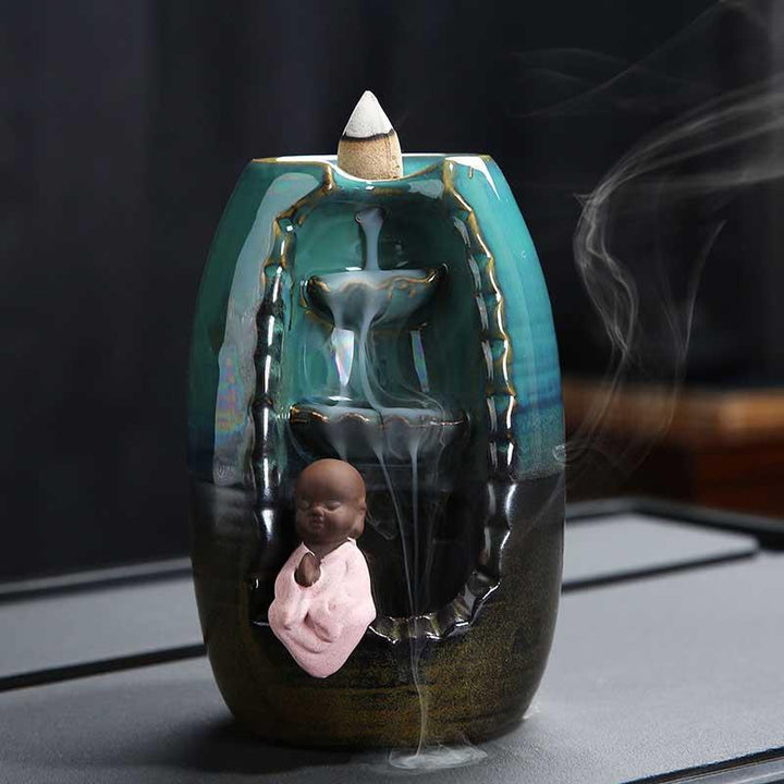 Waterfall River Backflow Incense Holder | Bowlift