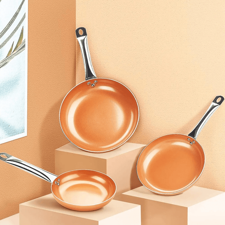 BowLift | Professional copper pan with non-stick coating & perfect heat distribution