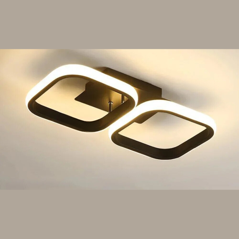 Modern LED Ring Chandelier – Minimalist Ceiling Light for Living Room and Dining Area | Bowlift