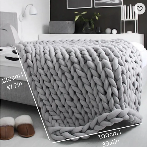 BowLift | Organic Cotton Weighted Blanket | Breathable, Machine Washable & Ideal for Year-Round Comfort