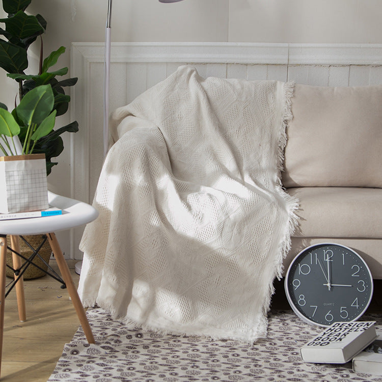 Elegant Woven Throw Blanket