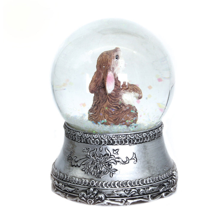 Decorative Rabbit Snow Globe