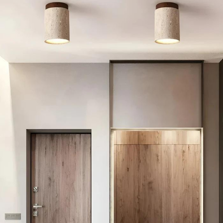 Trendy Round Japanese Style Ceiling Lamp - ZenLight | Bowlift