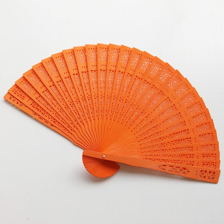 Women's fan made of high-quality plastic with elaborate cut-out work Bowlift